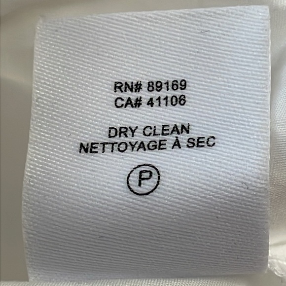 Derek Lam 10 Crosby Finn Ruffled Wrap Mini Dress Cotton Poplin White Sz 8 - Picture 14 of 16